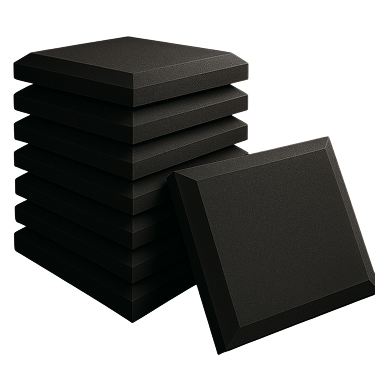 Placa Acústica Trançada - Visão lateral